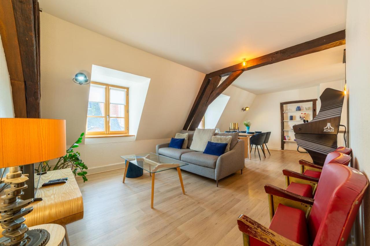 布鲁瓦Happy Loft - Centre Historique + Parking Prive公寓 外观 照片